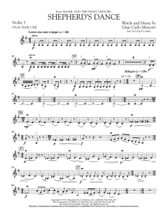 Shepherd's Dance von Carlo Menotti (Download) 