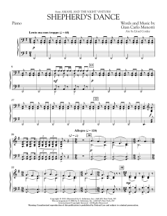 Shepherd's Dance von Carlo Menotti (Download) 