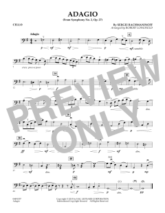 Adagio from Symphony No. 2 von Sergei Rachmaninow (Download) 