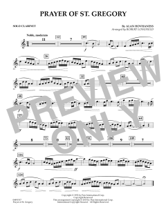 Prayer of St. Gregory von Alan Hovhaness (Download) 