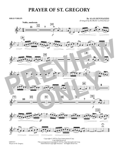 Prayer of St. Gregory von Alan Hovhaness (Download) 