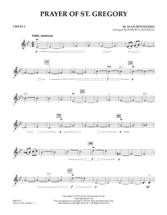 Prayer of St. Gregory von Alan Hovhaness (Download) 