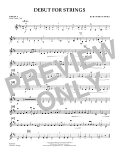 Debut for Strings von Kenneth Baird (Download) 