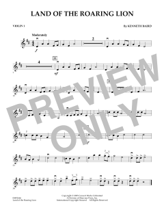 Land of the Roaring Lion von Kenneth Baird (Download) 