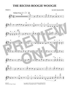 The Recess Boogie Woogie von Ron de Grandis (Download) 