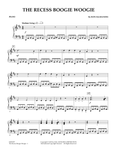 The Recess Boogie Woogie von Ron de Grandis (Download) 