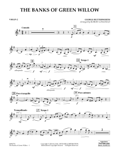 The Banks of Green Willow von George Butterworth (Download) 