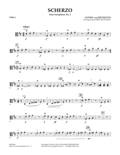 Scherzo from Symphony No. 2 von Ludwig van Beethoven (Download) 