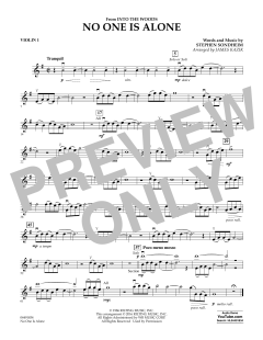 No One Is Alone von Stephen Sondheim (Download) 
