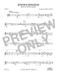 Joyous Holiday von James Curnow (Download) 