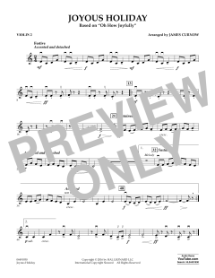 Joyous Holiday von James Curnow (Download) 