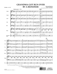 Grandma Got Run Over by a Reindeer von Randy Brooks (Download) 