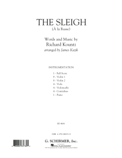The Sleigh von Richard Kountz (Download) 