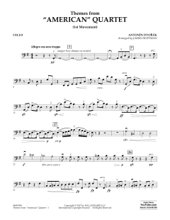 Themes from American Quartet, Movement 1 von Antonín Dvořák (Download) 