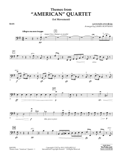 Themes from American Quartet, Movement 1 von Antonín Dvořák (Download) 