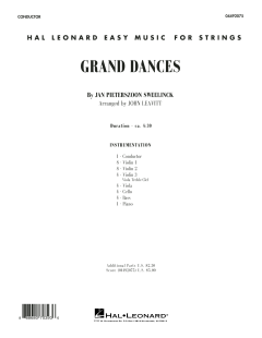 Grand Dances von Jan Pieter Sweelinck (Download) 