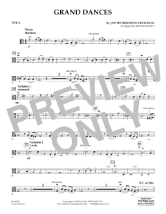 Grand Dances von Jan Pieter Sweelinck (Download) 