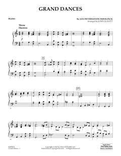 Grand Dances von Jan Pieter Sweelinck (Download) 