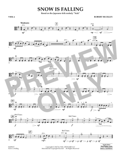 Snow Is Falling von Robert Buckley Farlee (Download) 