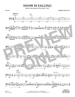 Snow Is Falling von Robert Buckley Farlee (Download) 