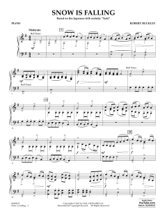 Snow Is Falling von Robert Buckley Farlee (Download) 