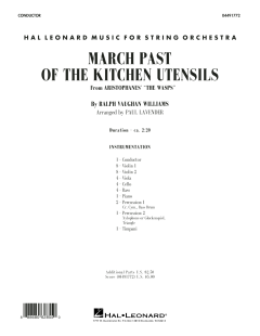 March Past of the Kitchen Utensils von Ralph Vaughan Williams (Download) 