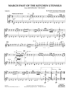 March Past of the Kitchen Utensils von Ralph Vaughan Williams (Download) 