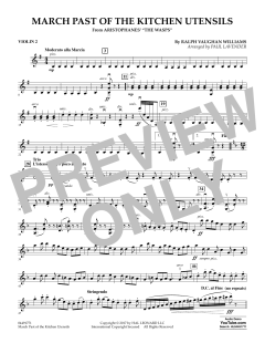 March Past of the Kitchen Utensils von Ralph Vaughan Williams (Download) 