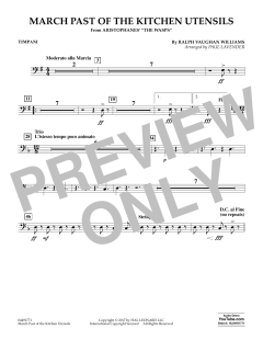 March Past of the Kitchen Utensils von Ralph Vaughan Williams (Download) 