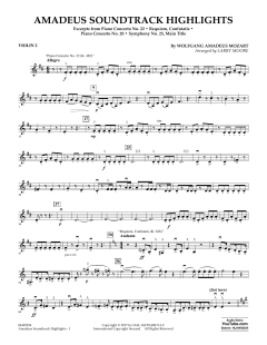 Amadeus Soundtrack Highlights von Wolfgang Amadeus Mozart (Download) 