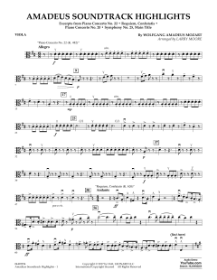 Amadeus Soundtrack Highlights von Wolfgang Amadeus Mozart (Download) 