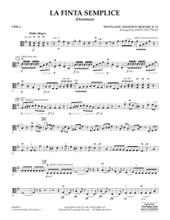 La Finta Semplice (Overture) von Wolfgang Amadeus Mozart (Download) 