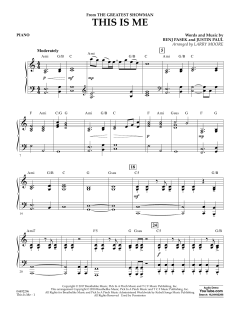 This Is Me von Benj Pasek (Download) 