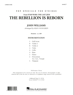 The Rebellion Is Reborn von John Williams (Download) 