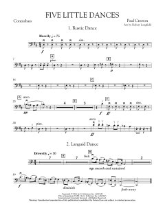 Five Little Dances von Paul Creston (Download) 