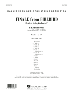 Finale from Firebird von Igor Strawinsky (Download) 