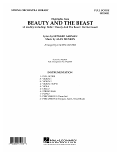 Highlights from Beauty and The Beast von Alan Menken (Download) 