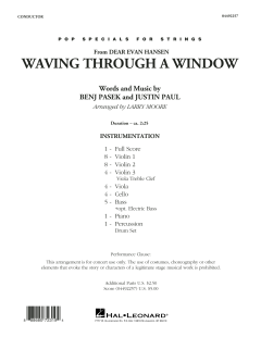 Waving Through a Window von Benj Pasek (Download) 