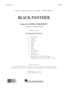 Black Panther von Ludwig Göransson (Download) 