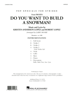Do You Want To Build A Snowman von Robert Lopez (Download) 