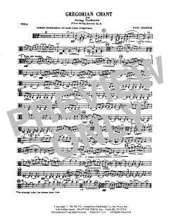 Gregorian Chant for String Orchestra (Download) 