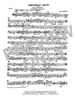 Gregorian Chant for String Orchestra (Download) 