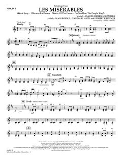 Selections from Les Misérables von Claude-Michel Schönberg (Download) 