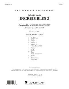 Music from Incredibles 2 von Michael Giacchino (Download) 