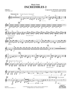 Music from Incredibles 2 von Michael Giacchino (Download) 