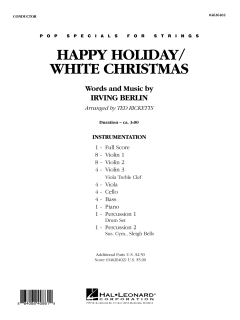 Happy Holiday / White Christmas von Irving Berlin (Download) 