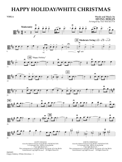 Happy Holiday / White Christmas von Irving Berlin (Download) 