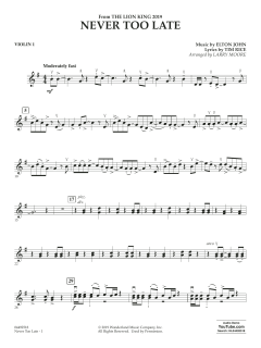 Never Too Late von Elton John (Download) 