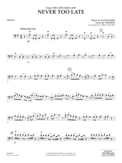 Never Too Late von Elton John (Download) 