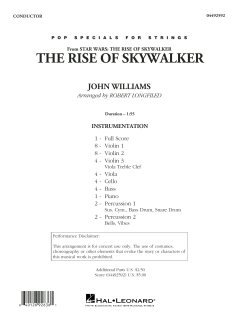 The Rise of Skywalker von John Williams (Download) 
